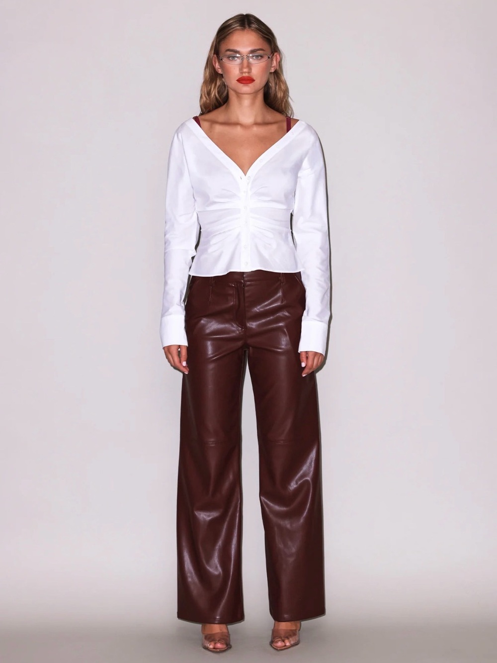 Fleur Du Mal Vneck top